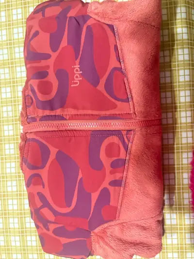 Chaqueta polar roja con capucha Lippi - miniatura 2