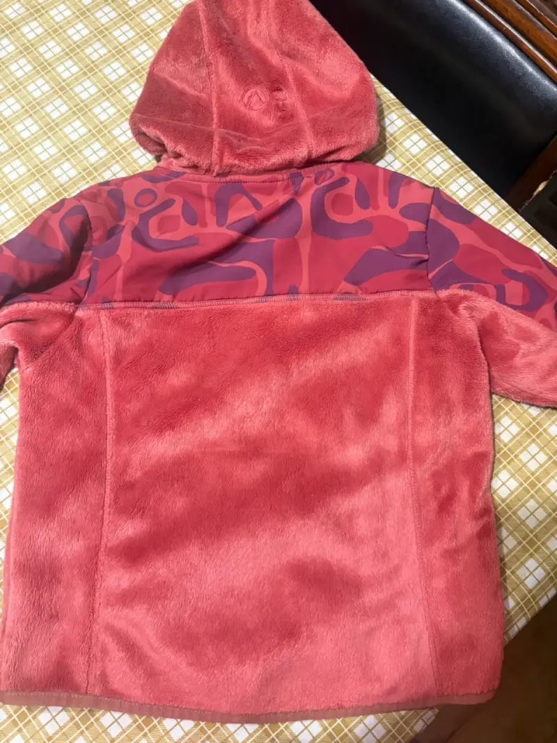Chaqueta polar roja con capucha Lippi - 3