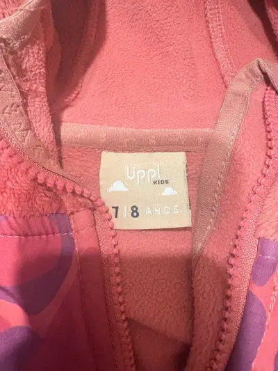 Chaqueta polar roja con capucha Lippi - miniatura 4