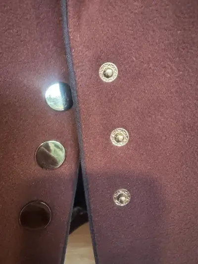Chaqueta burdeos marca Liolà con forro floreado - miniatura 2