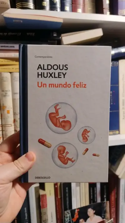 'Un mundo feliz' de Aldous Huxley, tapa dura - miniatura 1