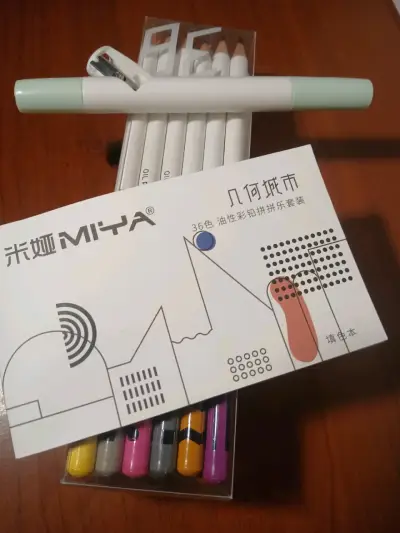 Set de lápices de colores al óleo MIYA - miniatura 1
