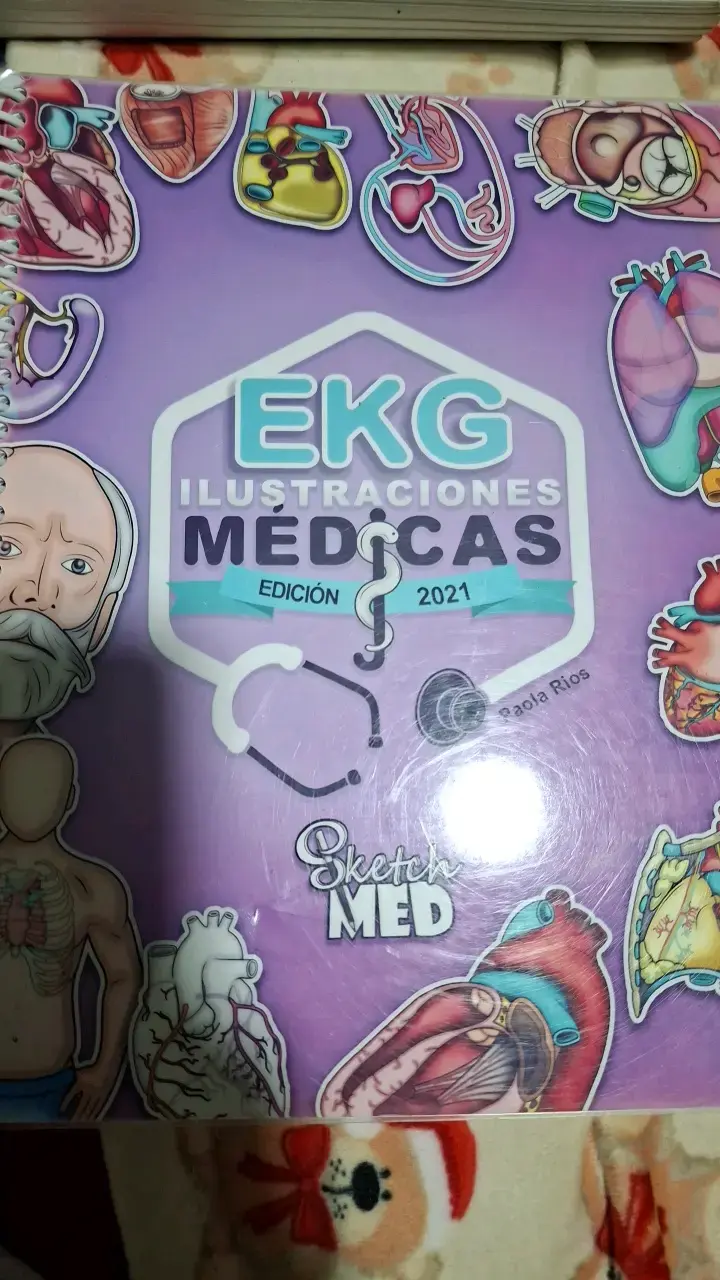 Cuaderno EKG Ilustraciones Médicas 2021