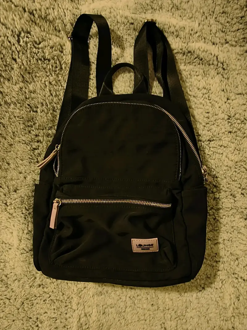 Mochila negra Lounge
