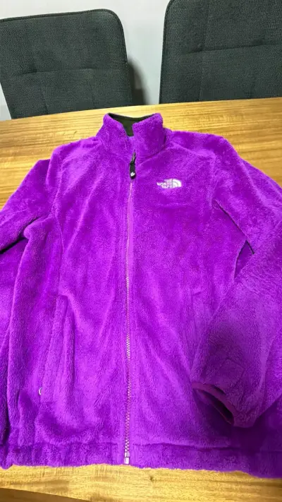 Chaqueta polar morada The North Face - miniatura 1
