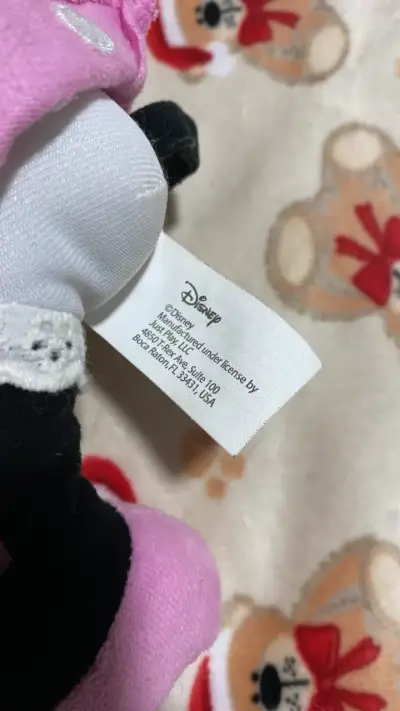Peluche Minnie Mouse vestido rosa - miniatura 2