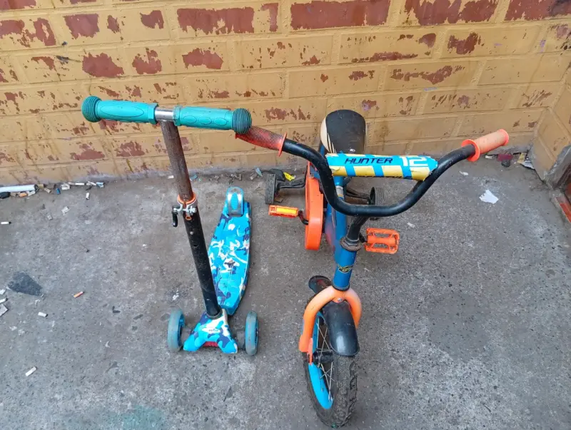 Bicicleta y scooter para niños - 1