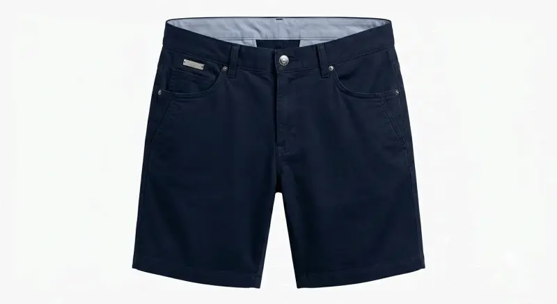 Shorts cargo beige para hombre - 2