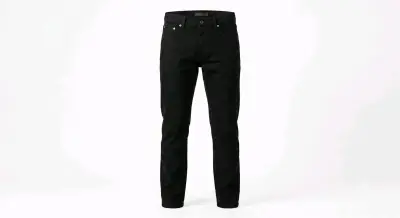 Jeans azul claro de mezclilla para hombre - miniatura 2