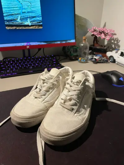 Zapatillas Vans blancas - miniatura 1