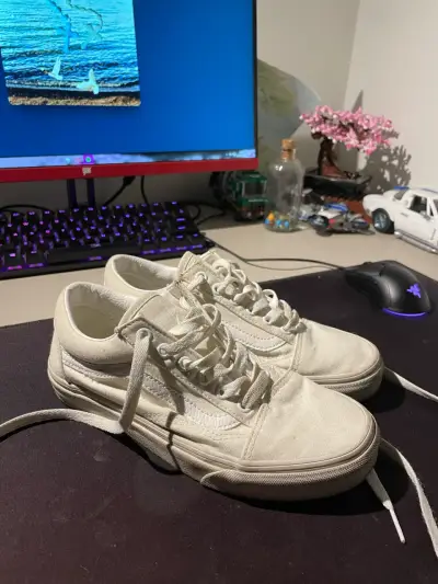 Zapatillas Vans blancas - miniatura 2