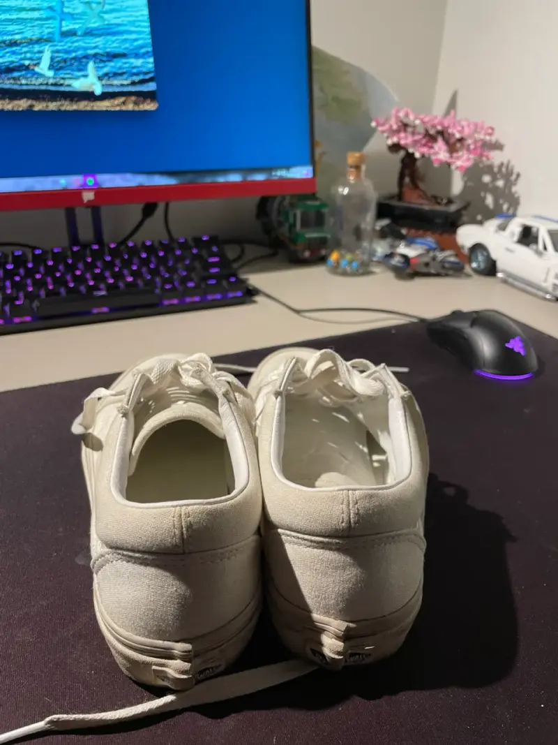 Zapatillas Vans blancas - 3