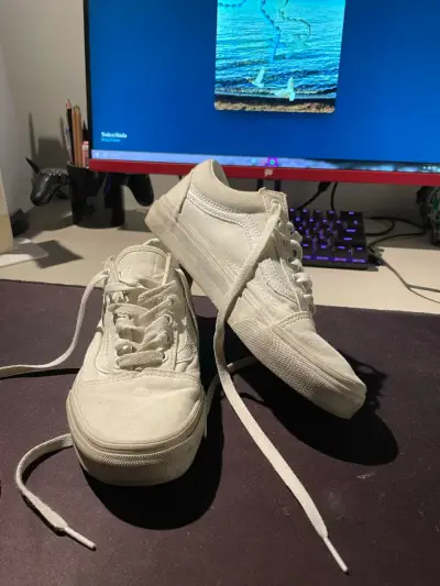 Zapatillas Vans blancas - miniatura 5