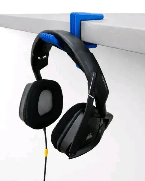 Gancho de sujeción azul para mesa - 2