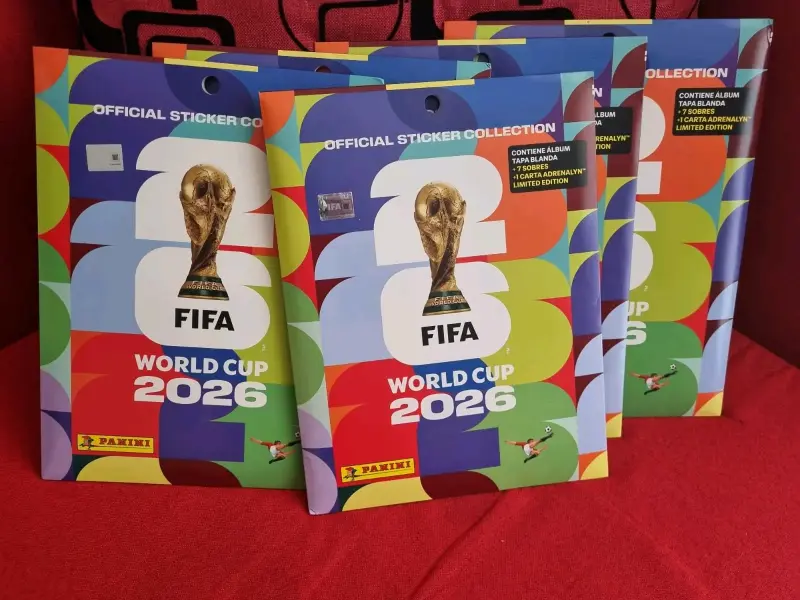 Álbum de stickers Panini Mundial FIFA 2026