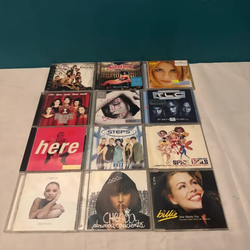 Colección de CDs de música pop variada - 1