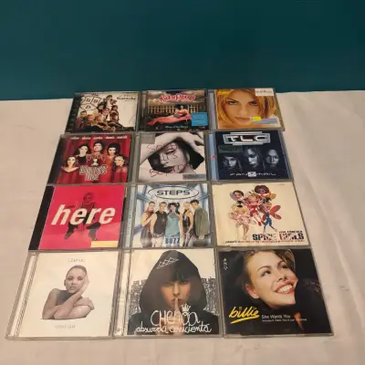 Colección de CDs de música pop variada - miniatura 1