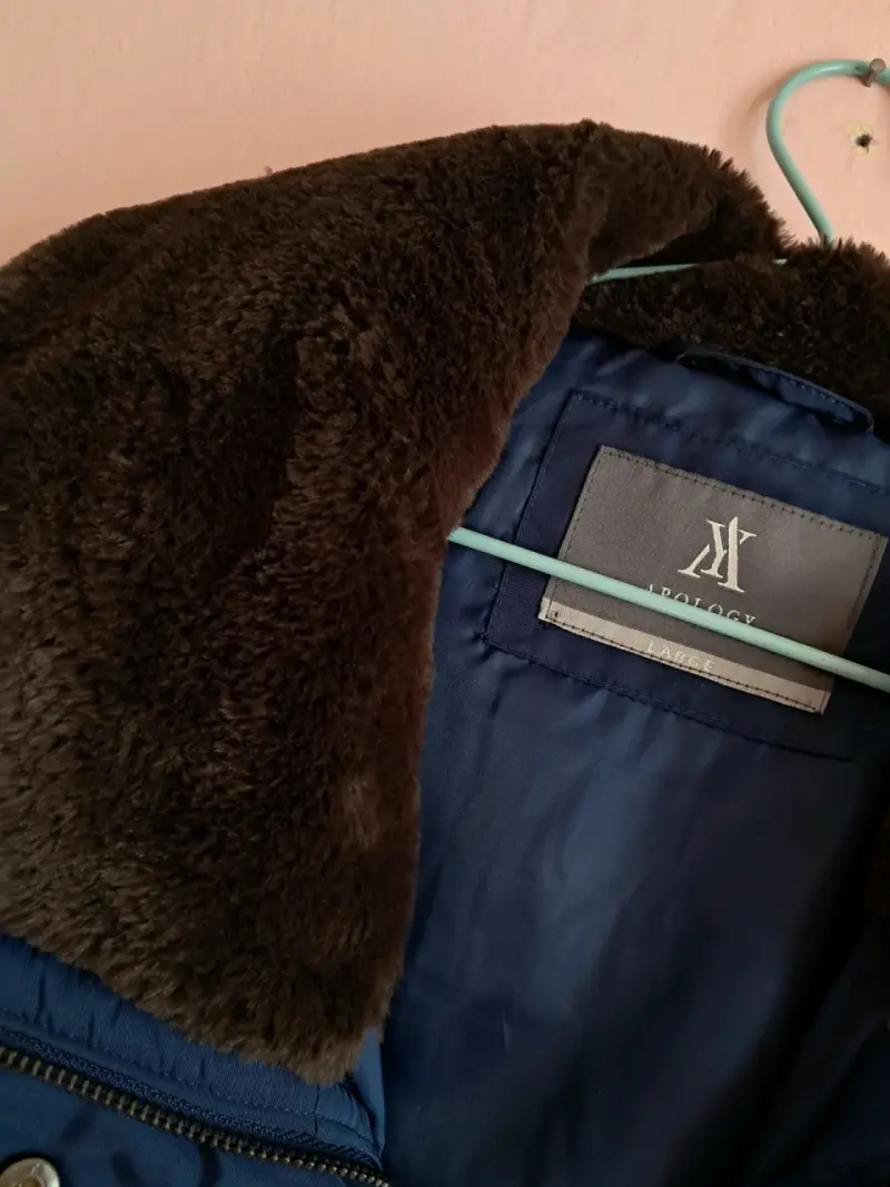 Chaqueta azul talla L - 3