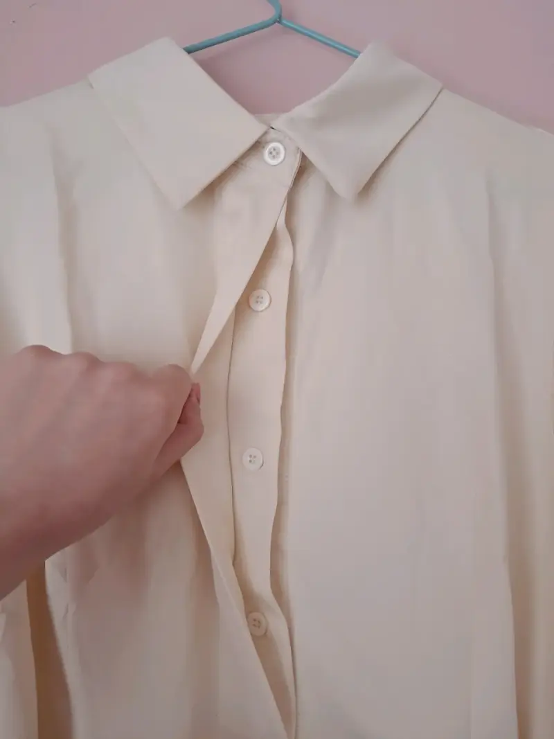 Vestido beige talla L - 3