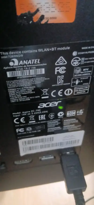 Acer apire 24" all in one - miniatura 3