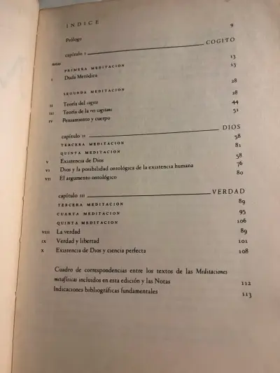 Libro 'Meditaciones Metafísicas' de Descartes - miniatura 2
