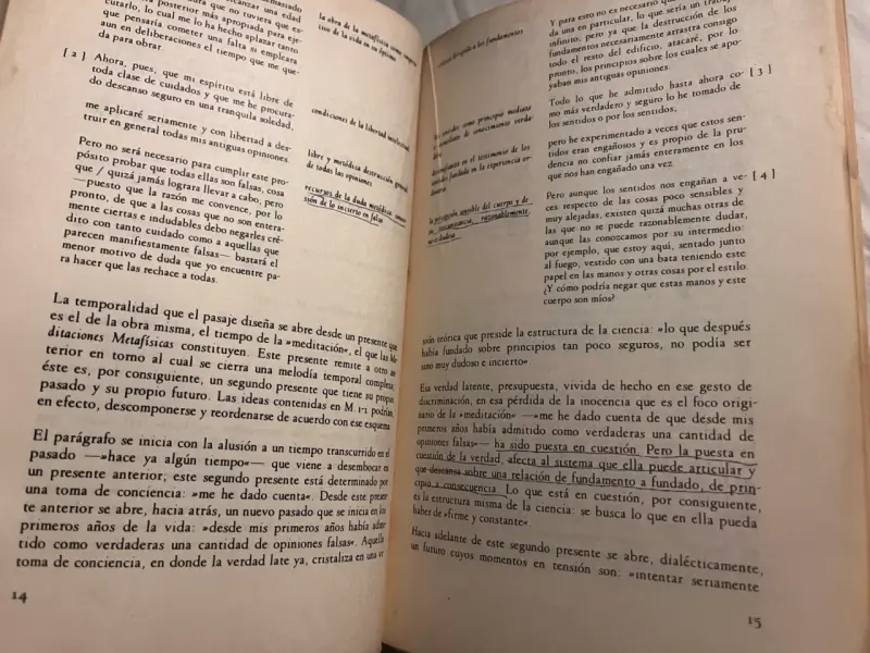 Libro 'Meditaciones Metafísicas' de Descartes - 4