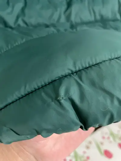 Chaqueta acolchada bicolor para niños - miniatura 5