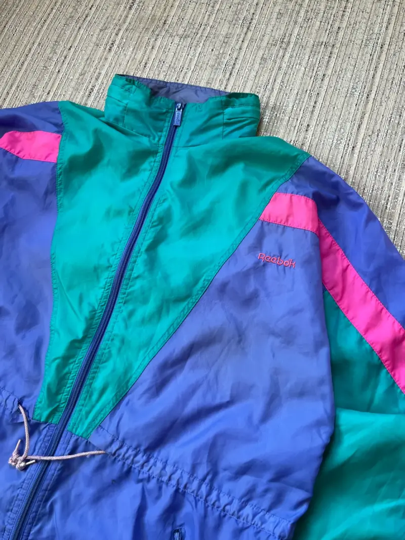 Chaqueta cortaviento Reebok vintage 90s - 2