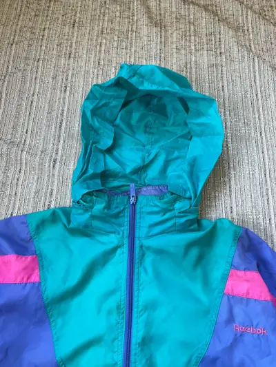Chaqueta cortaviento Reebok vintage 90s - miniatura 5
