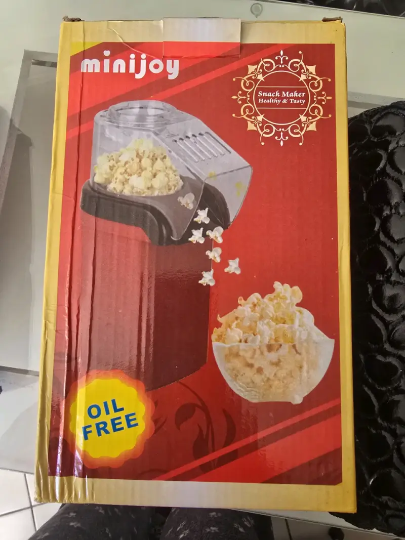 Máquina para hacer palomitas Minijoy sin aceite