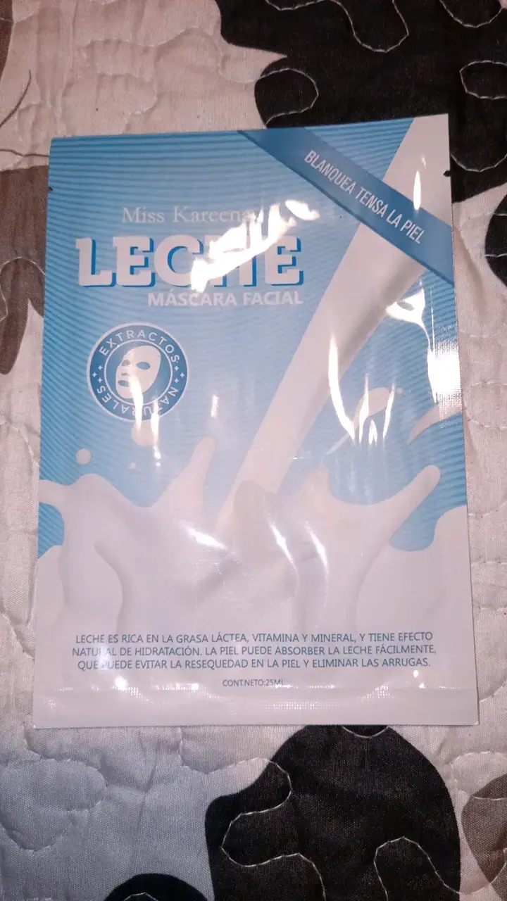 Máscara facial de leche Miss Kareena - 1