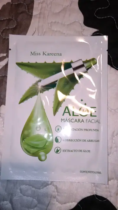 Máscara facial de aloe Miss Kareena - miniatura 1