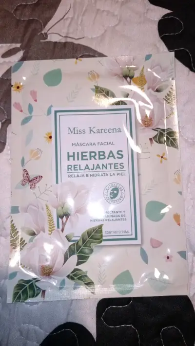 Máscara facial Miss Kareena hierbas relajantes - miniatura 1