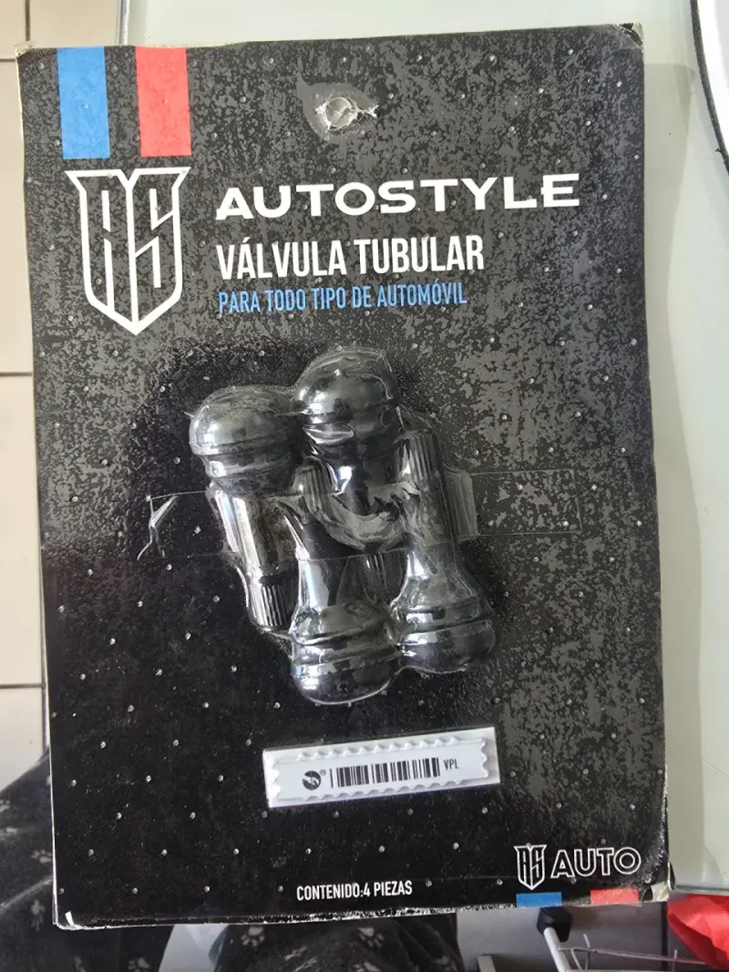 Válvulas tubulares Autostyle para automóviles