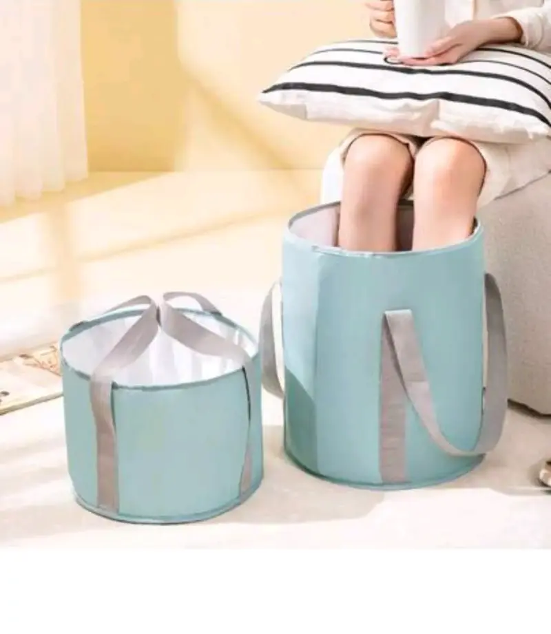 Set de cubos plegables para almacenamiento