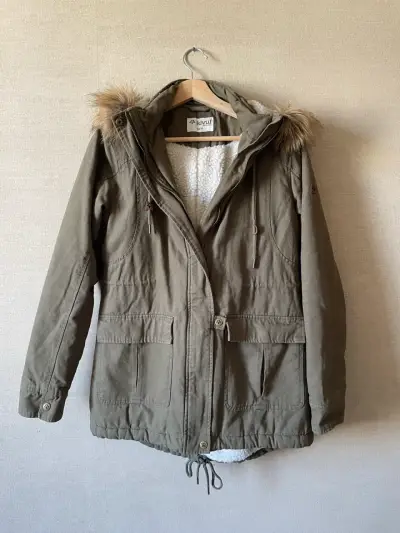 Parka Chaquetón Kivul verde oliva XS-S - miniatura 1