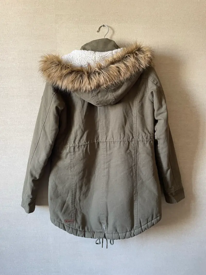 Parka Chaquetón Kivul verde oliva XS-S - 4