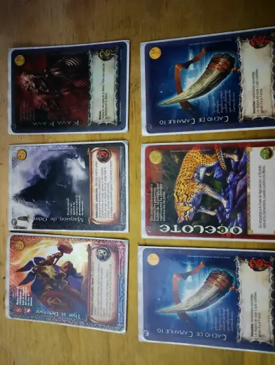 Set de cartas de juego mitos y leyendas - miniatura 4