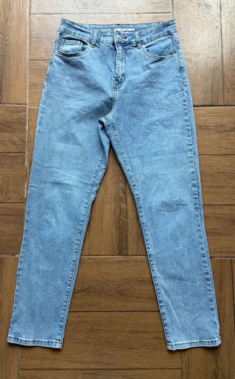 Jeans azul claro Sybilla para mujer - 1