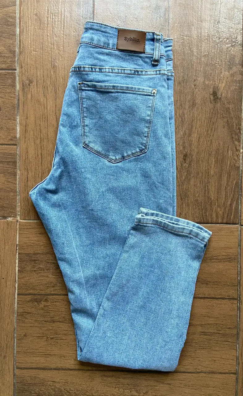 Jeans azul claro Sybilla para mujer - 2