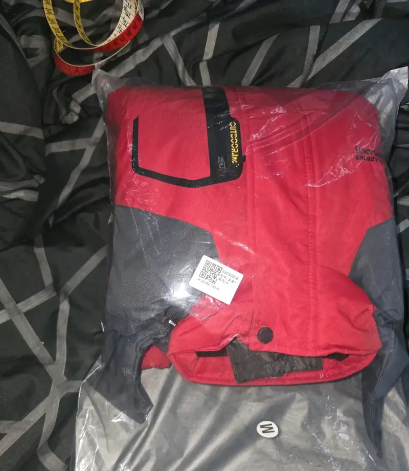 Chaqueta impermeable roja montana para hombre - 1