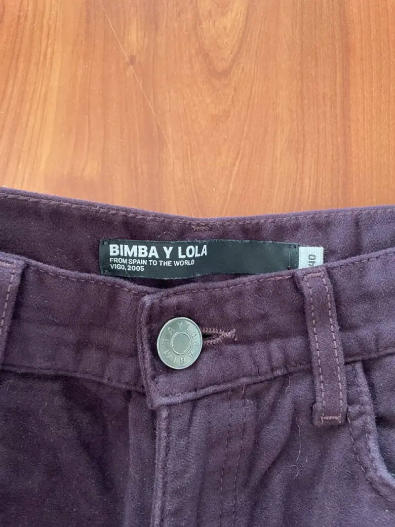Pantalón Bimba y Lola gamuza - 3
