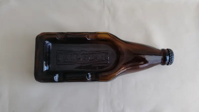 Botella modelo cenicero Paraguay de Colección - 5