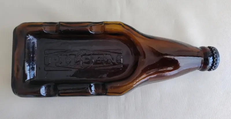 Botella modelo cenicero Paraguay de Colección - 6