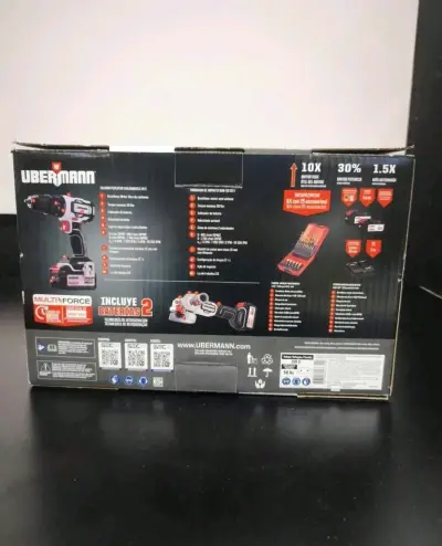 Kit de Esmeril Angular y Taladro Percutor - miniatura 1