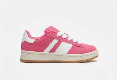 Zapat rosas  franjas blanca 36 y 40 horma pequeña - miniatura 2