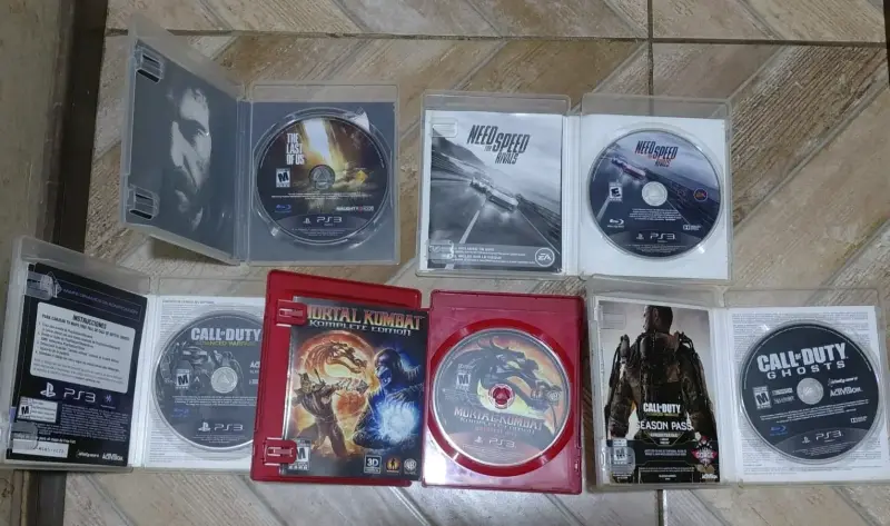 Lote de 5 juegos PS3 variados - 2