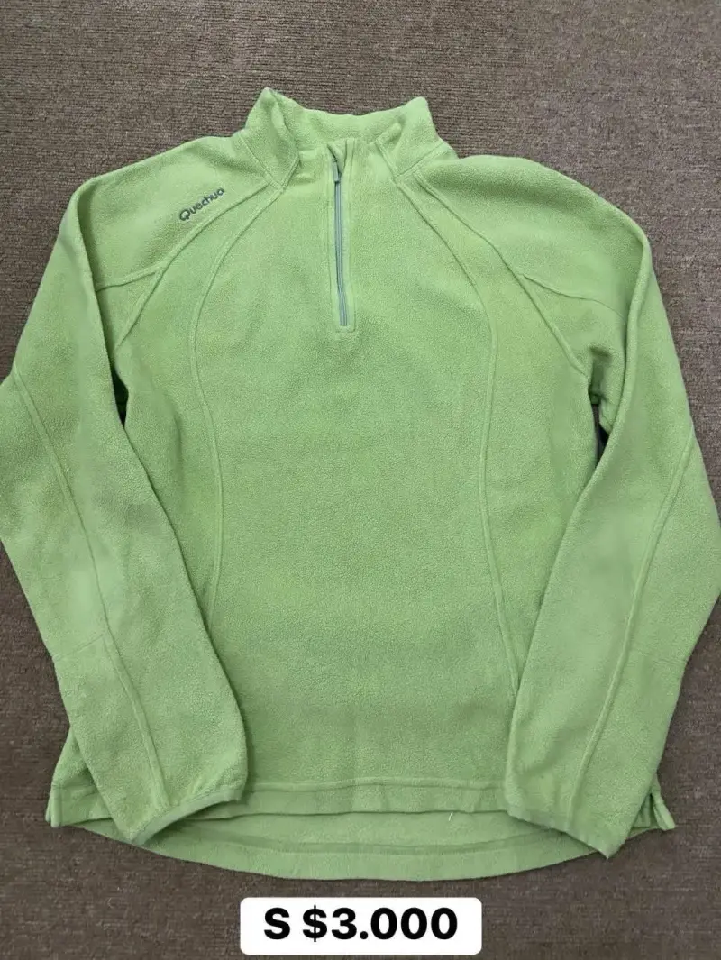Polar verde Quechua para mujer