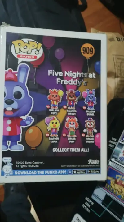 Figura Funko Pop Balloon Bonnie Five Nights at Freddy's - miniatura 2