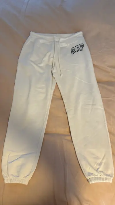 Pantalones de buzo GAP blancos - miniatura 1